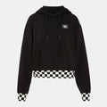 Vans Women's Boom Boom Check Crop Hoodie