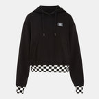 Vans Women's Boom Boom Check Crop Hoodie