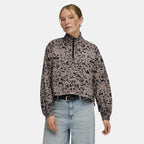 Puma Animal-Print Half-Zip Jacket