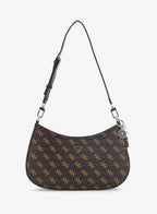 Guess Noelle Logo Zip Through Shoulder Bag