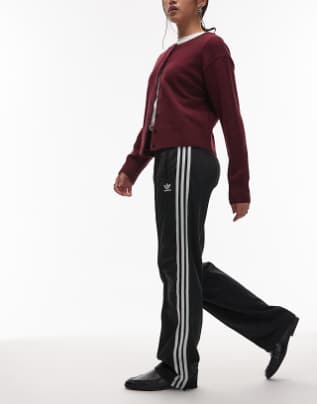 adidas Originals Firebird track pants in black