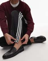 adidas Originals Firebird track pants in black