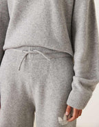 adidas Originals knitted wide leg track pants in grey