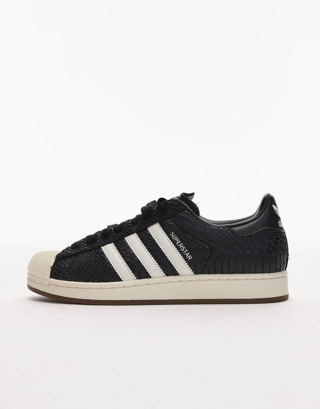 adidas Originals Superstar II trainers in black croc print