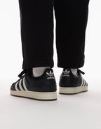 adidas Originals Superstar II trainers in black croc print