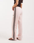 adidas Originals Firebird classic track pants in pink and brown