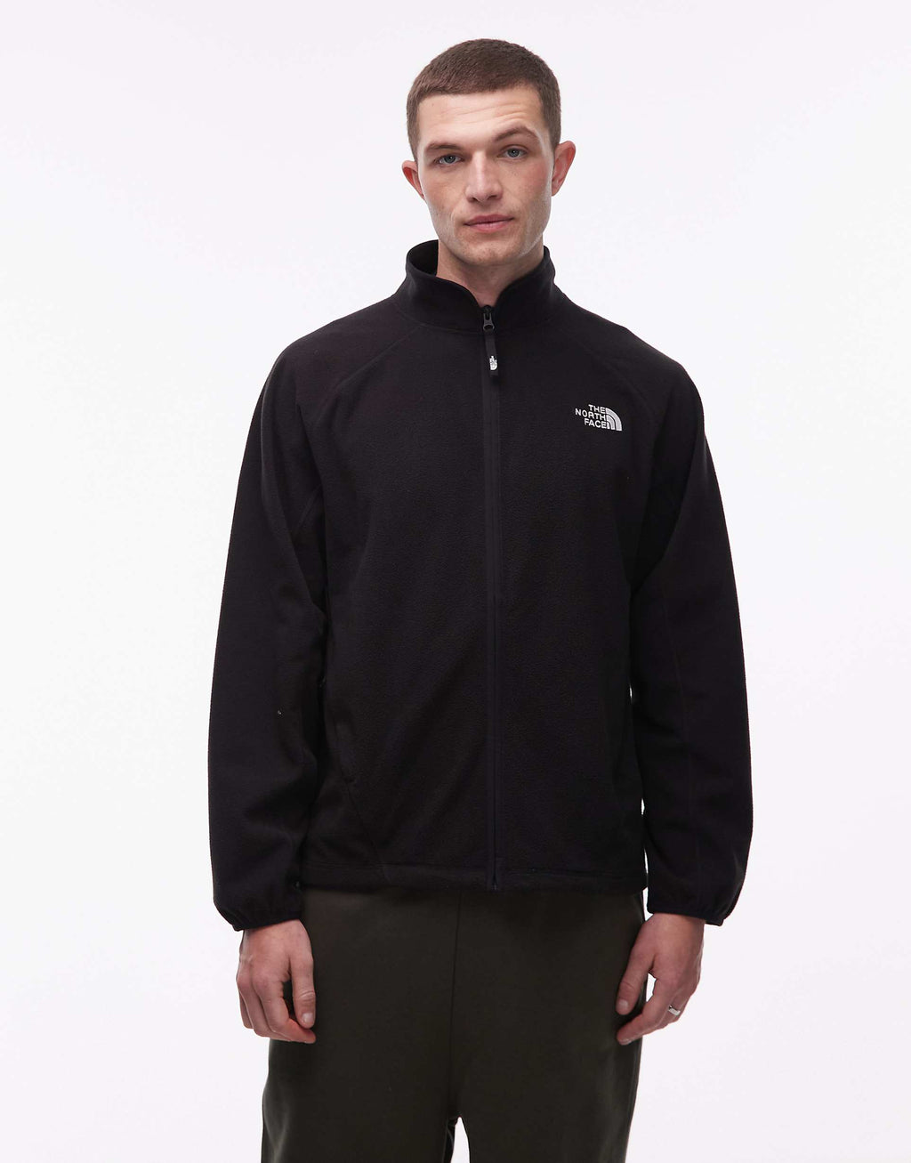 The North Face Oxara full zip fleece in black