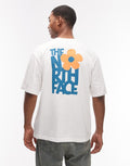 The North Face Flower backprint t-shirt in white.