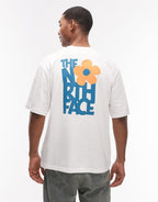 The North Face Flower backprint t-shirt in white.