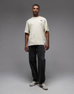The North Face Food Fun backprint t-shirt in beige.