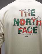 The North Face Food Fun backprint t-shirt in beige.