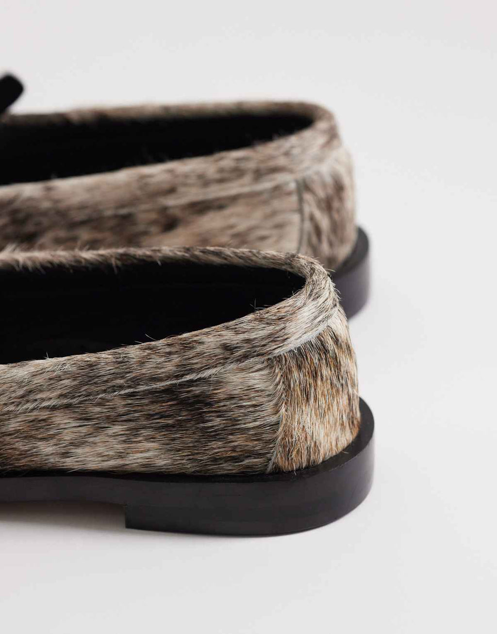 Pompeii Vega pony hair loafers in natural, additional view