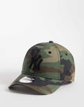 New Era 9FORTY essential cap in camo, front view