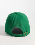 47 Brand NY Yankees Clean Up cap in mid green, back view showing adjustable strap