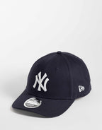 New Era NY Yankees 9forty cap in navy, front view