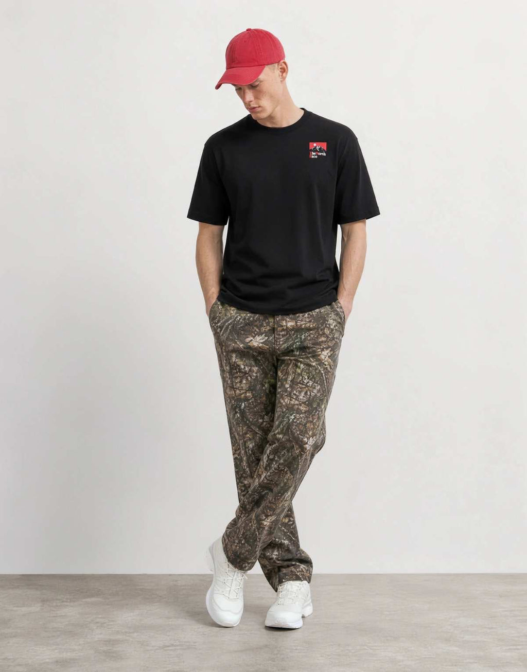 The North Face The Right Side oversized t-shirt in black, alternate view