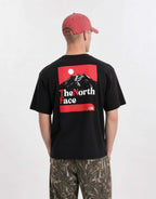 The North Face The Right Side oversized t-shirt in black, alternate view