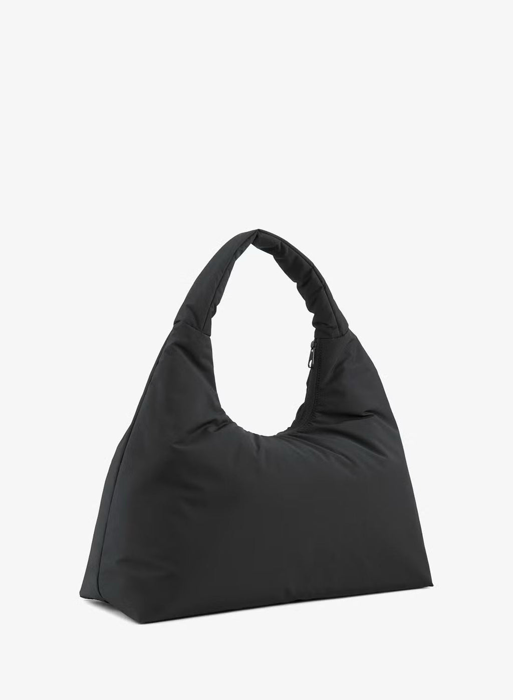 Puma Large Her Prism Bag in black, interior zip pocket
