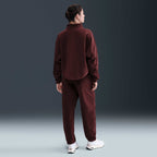 Nike One Women's Therma-FIT Top in burgundy crush, alternate view