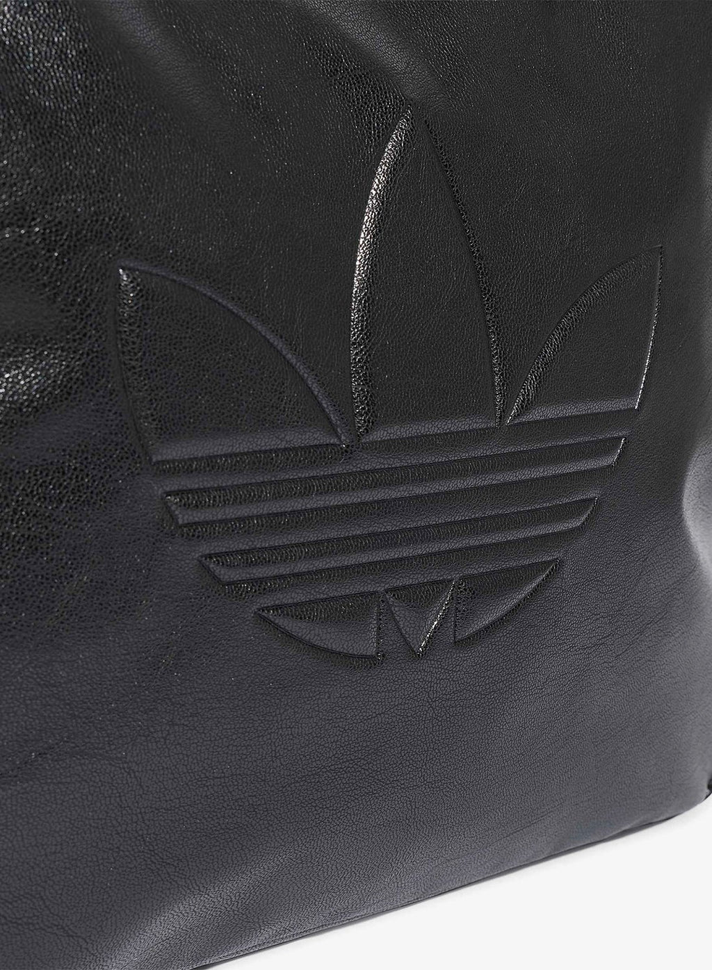 adidas Originals shopper metallic tote in black, view 4