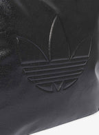 adidas Originals shopper metallic tote in black, view 4