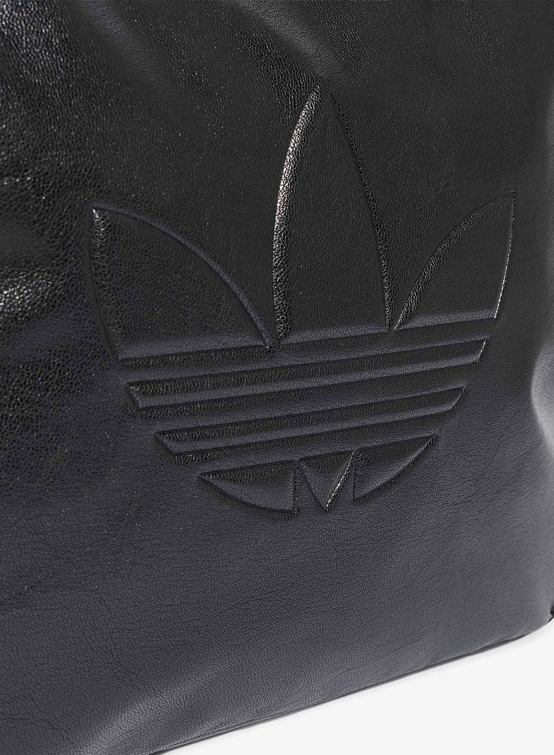 adidas Originals shopper metallic tote in black, view 4