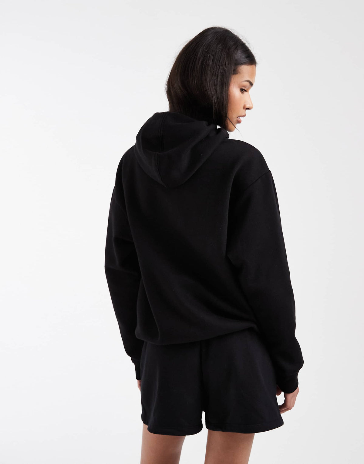 GAP oversized logo hoodie co-ord in black