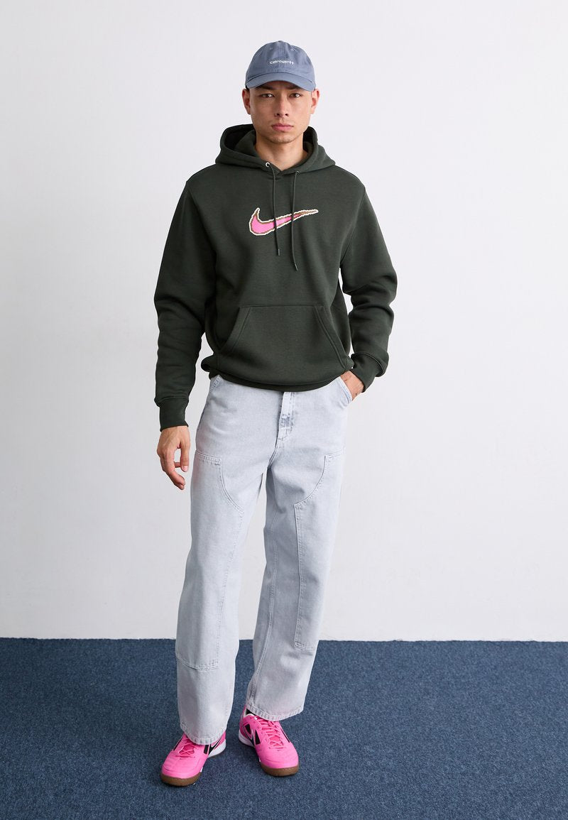 Nike Men's Sportswear Club Fleece Hoodie in Green