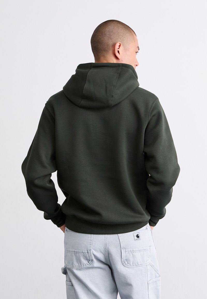 Nike Men's Sportswear Club Fleece Hoodie in Green