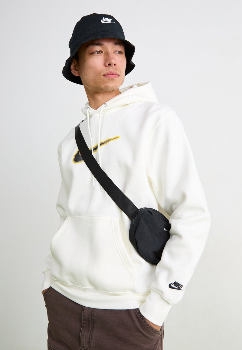 Nike Men's Sportswear Club Fleece Hoodie in white