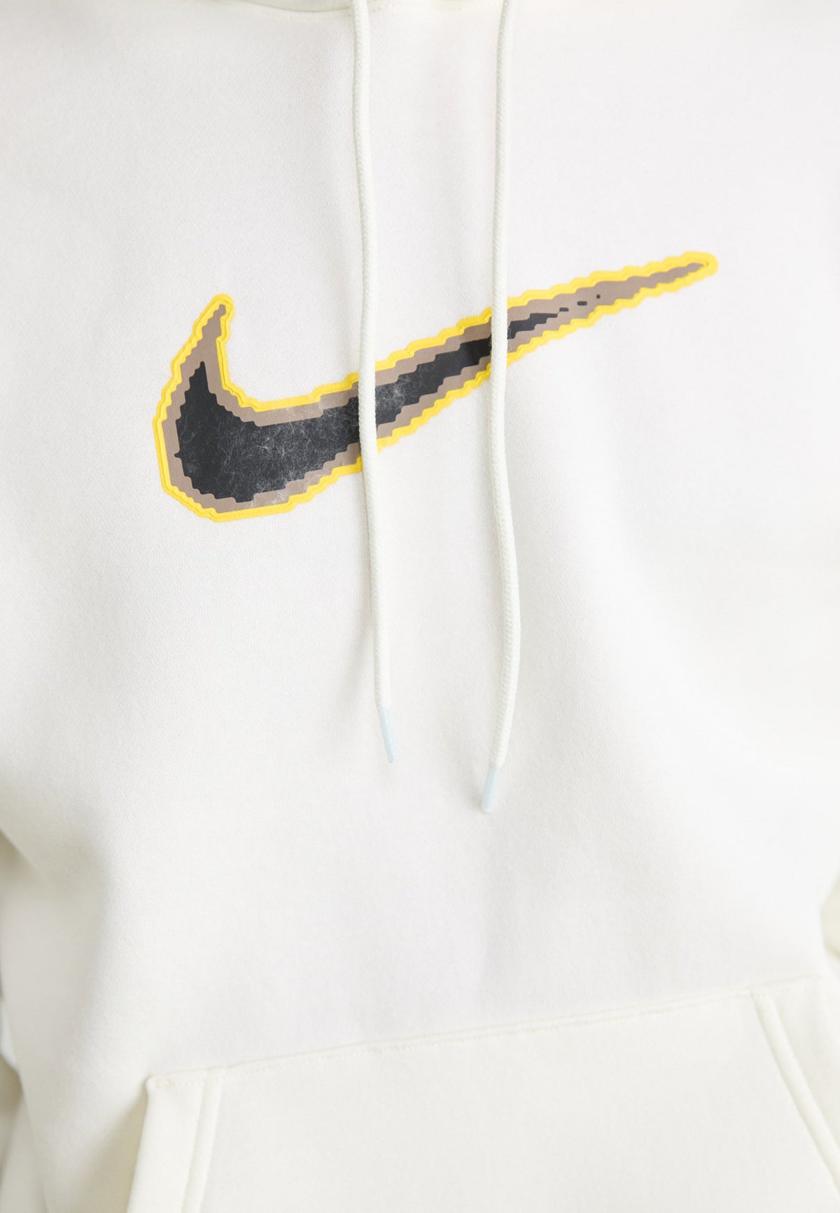 Nike Men's Sportswear Club Fleece Hoodie in white