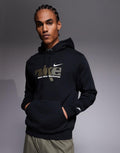 Nike Men's Sportswear Club Fleece Hoodie in Black