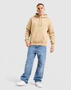 Nike Foundation Overhead Hoodie in Beige