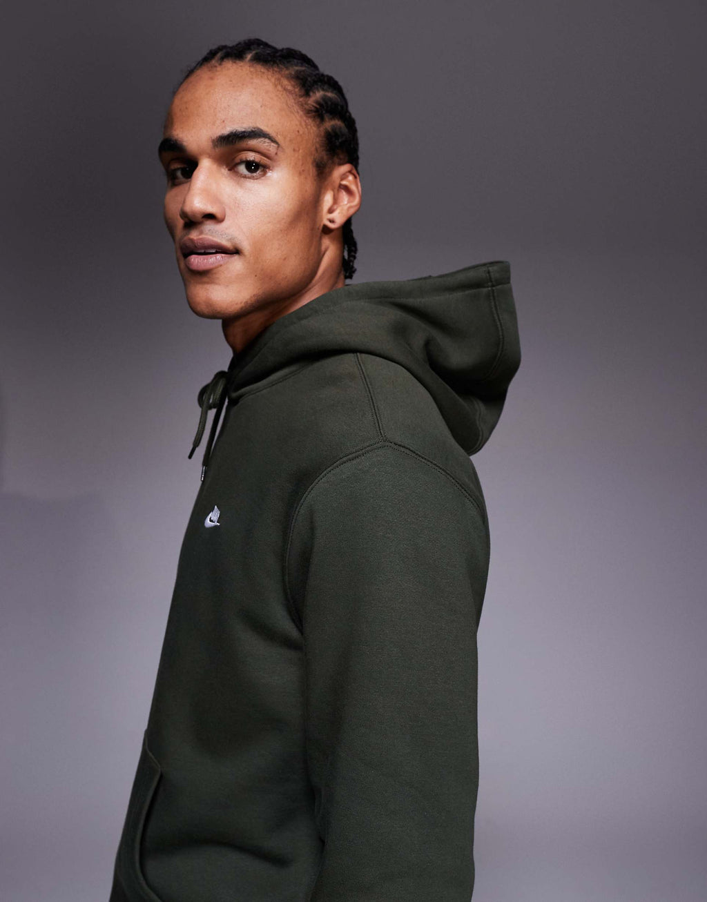 Nike Men’s Club Hoodie in Green