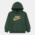 Nike Kids' Sportswear Club Hoodie in green, front view