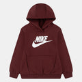 Nike Kids' Sportswear Club Hoodie in red, front view