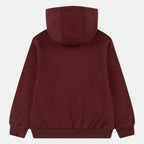 Nike Kids' Sportswear Club Hoodie in red, back view