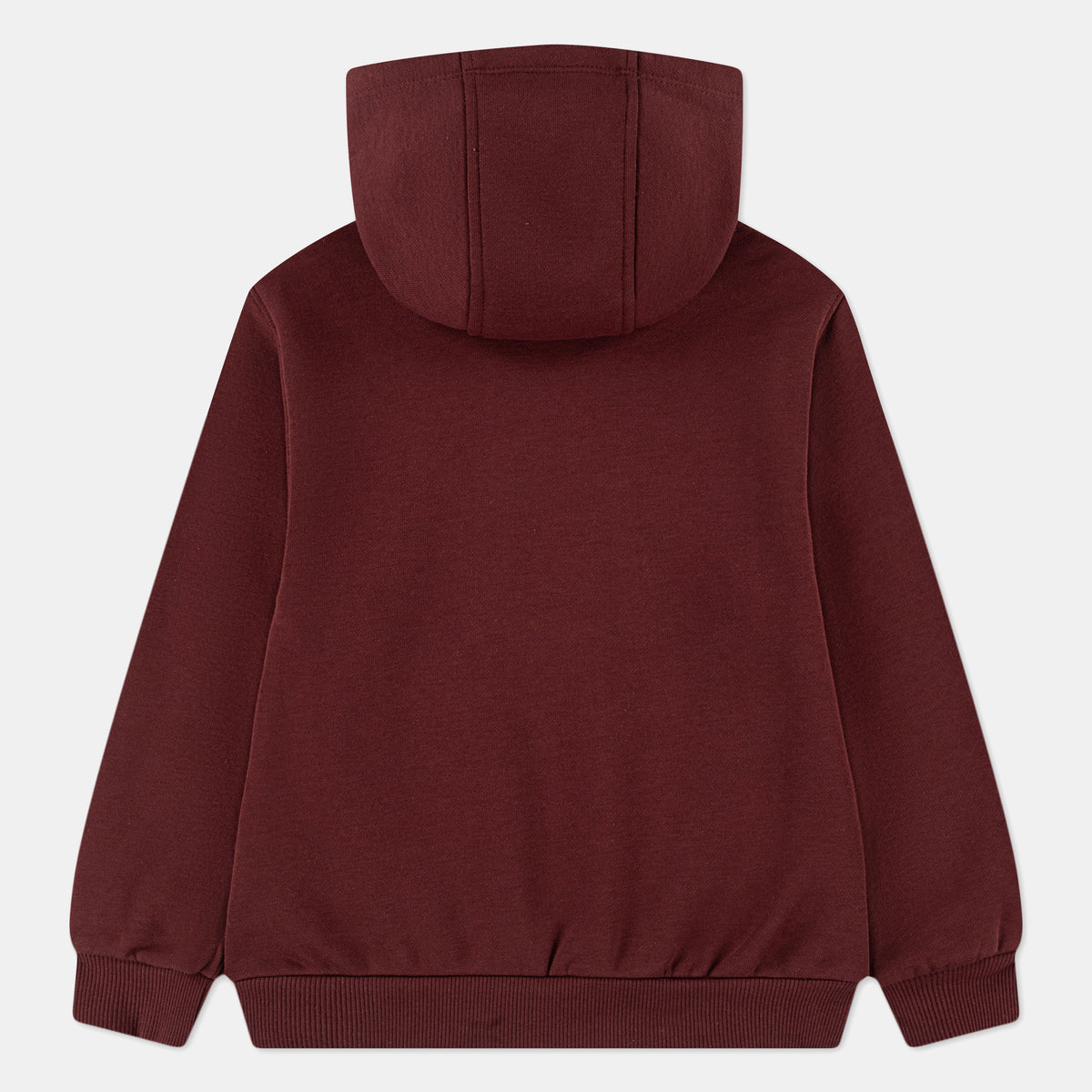 Nike Kids' Sportswear Club Hoodie in red, back view