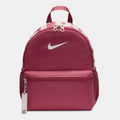Nike Kids' Brasilia JDI Mini Backpack in pink, front view