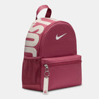 Nike Kids' Brasilia JDI Mini Backpack in pink, detail view