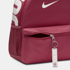 Nike Kids' Brasilia JDI Mini Backpack in pink, detail view