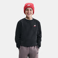 Nike Kids' Sportswear Club Fleece Sweatshirt in grey, front view