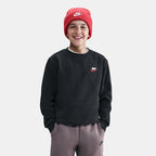 Nike Kids' Sportswear Club Fleece Sweatshirt in grey, front view