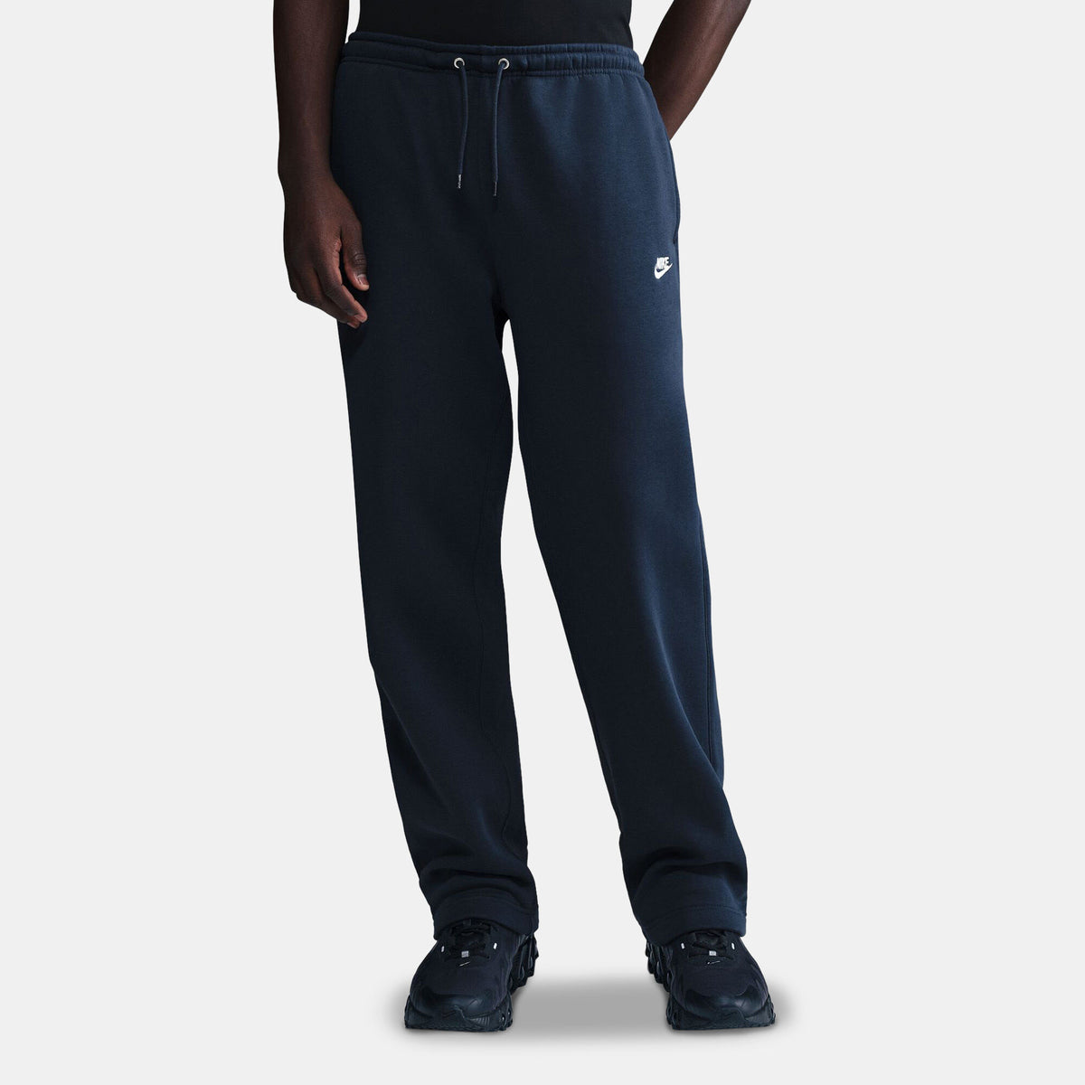 Nike Men's Club Trousers in Blue, front view