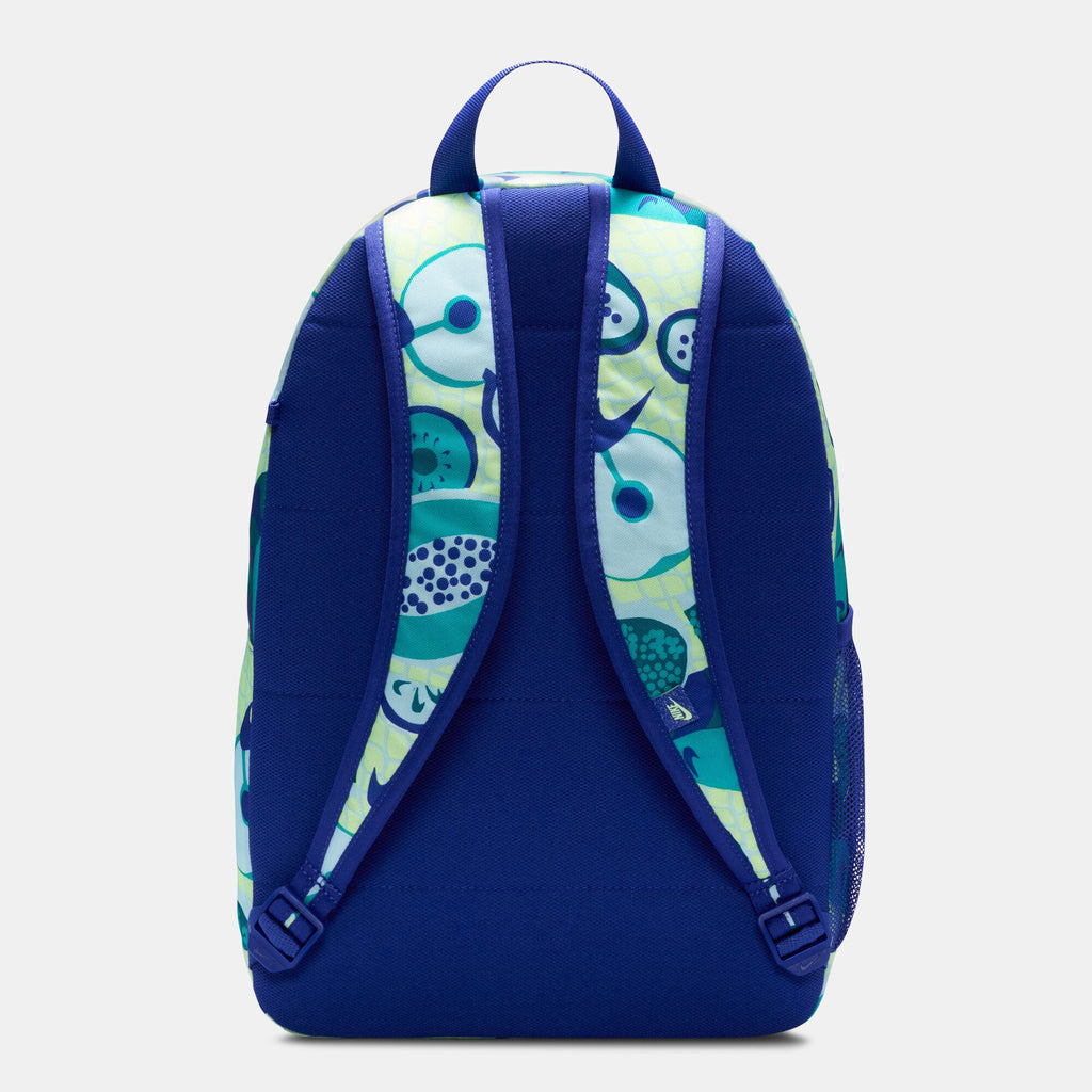 Nike Kids' Elemental Backpack in yellow, side view