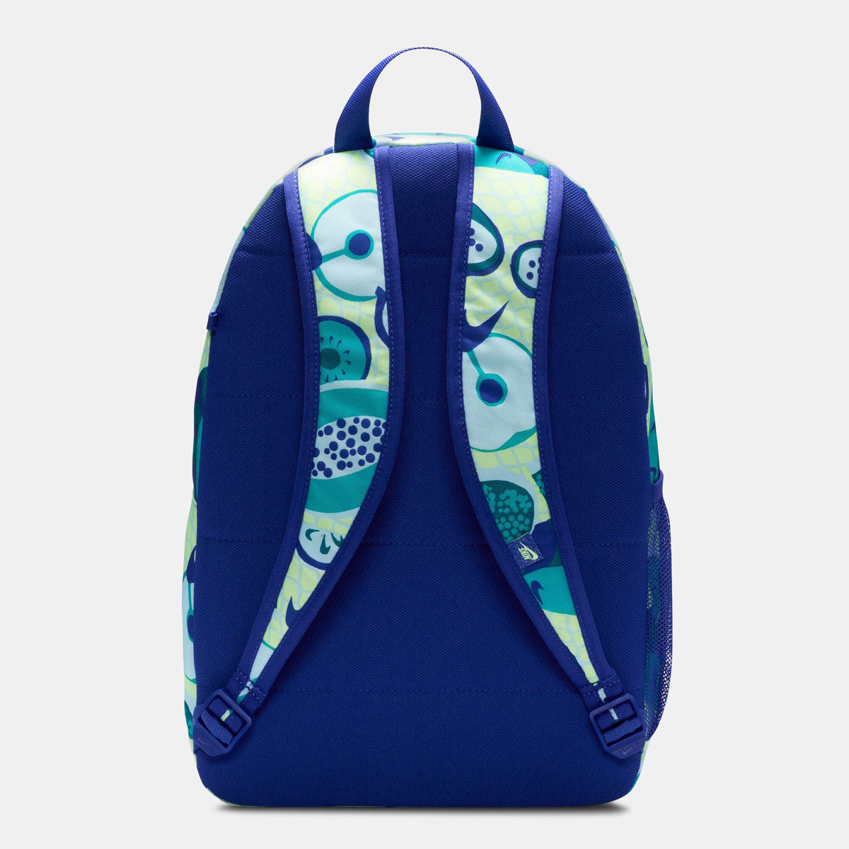 Nike Kids' Elemental Backpack in yellow, side view