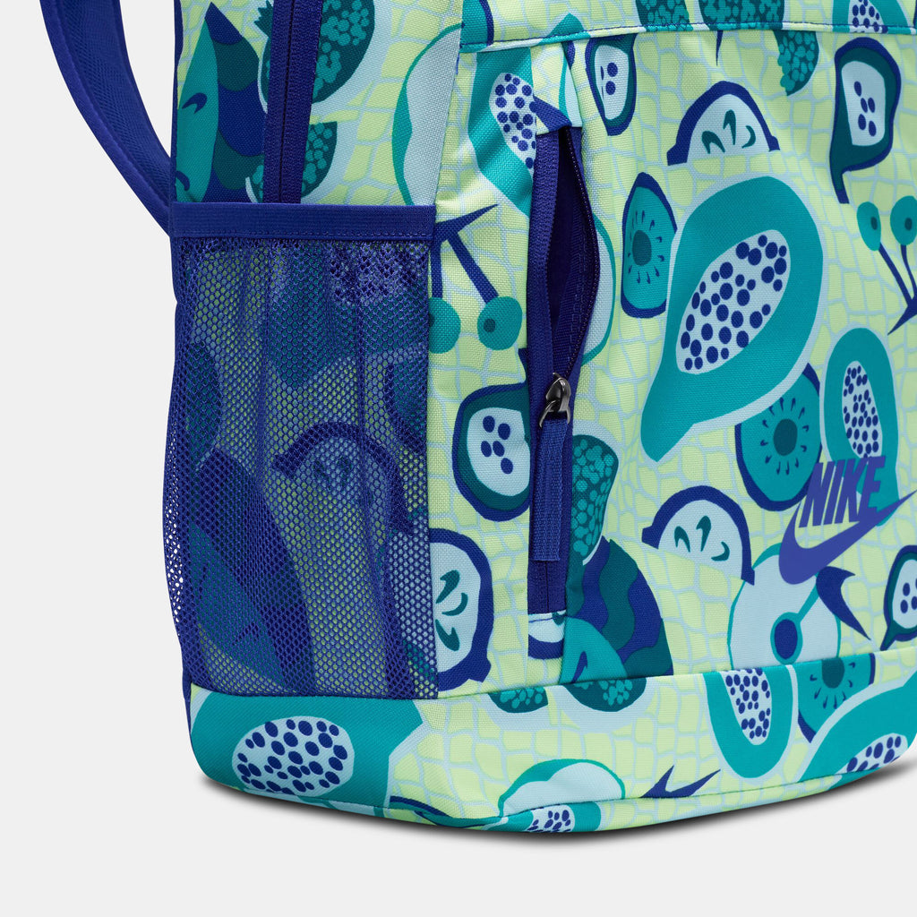 Nike Kids' Elemental Backpack in yellow, interior view