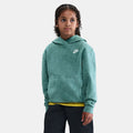 Nike Kids' Sportswear Hoodie in green, front view