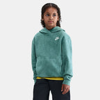 Nike Kids' Sportswear Hoodie in green, front view