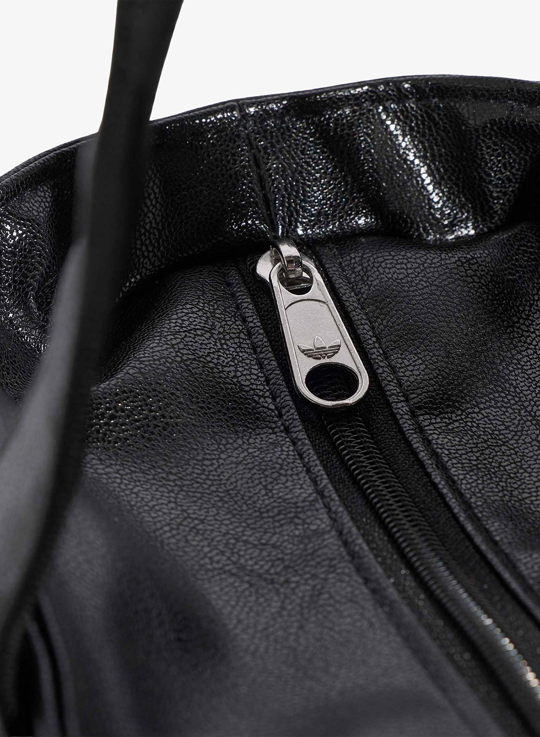 adidas Originals shopper metallic tote in black, view 5